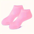 Meia Feminina de Silicone para Hidratar os Pés - Toque de Algodão